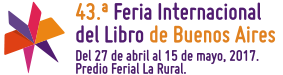 Logo 43.ª Feria Internacional del Libro de Buenos Aires
