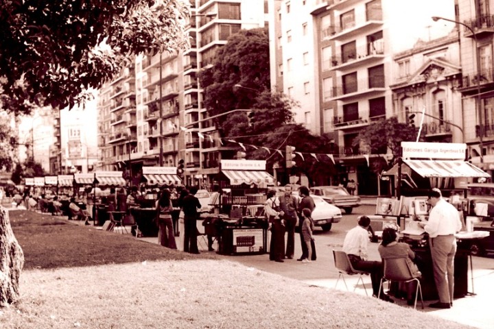 Feria en la vía pública